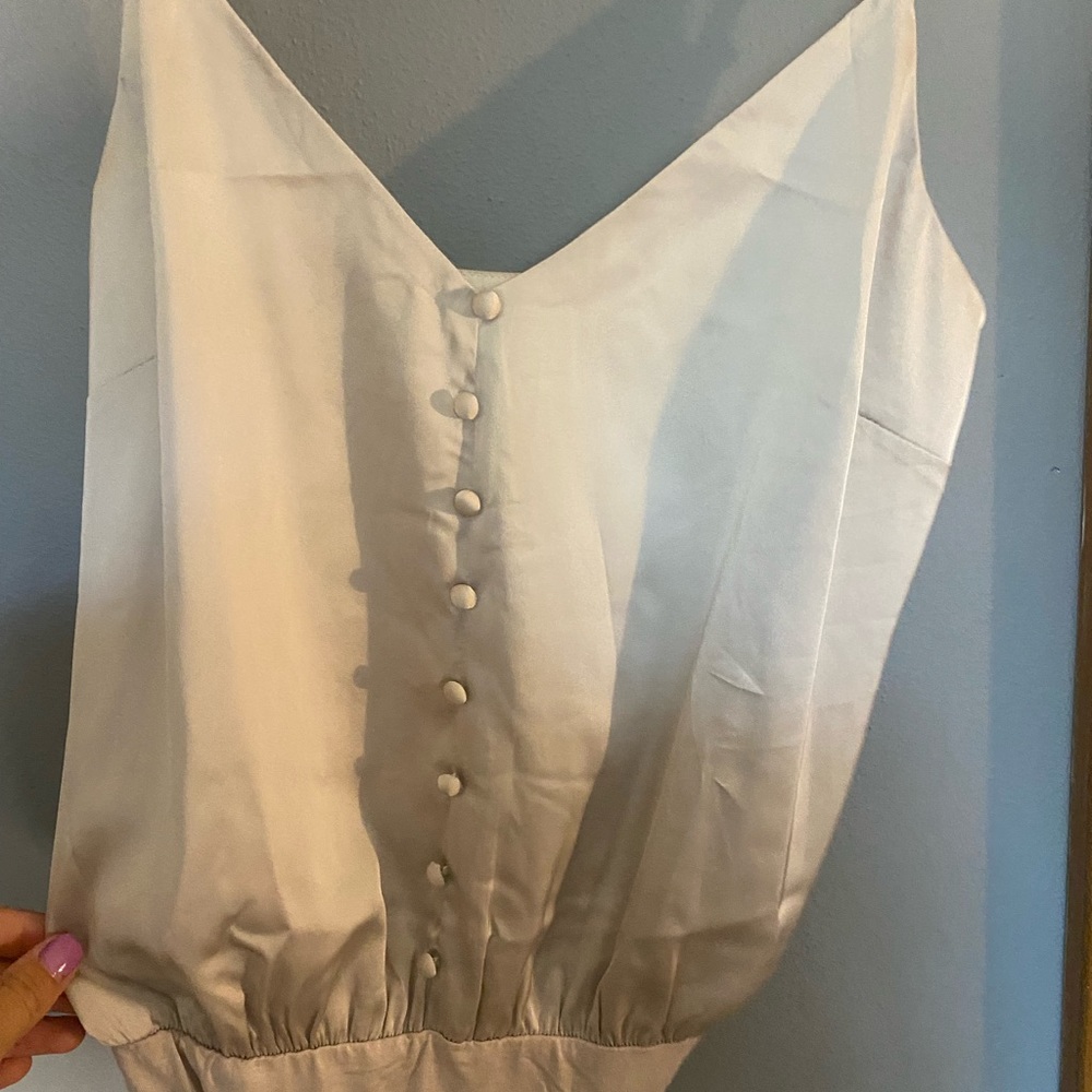 Cream bodysuit, never worn, Lulus